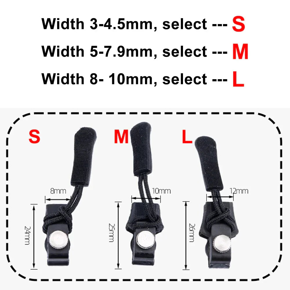 Zipper Repair Kit – 5pcs Set